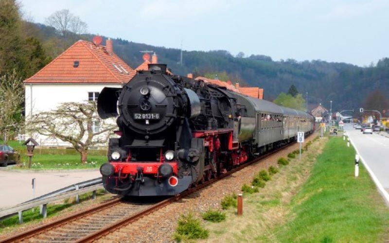 Eisenbahnstrecken im sächsischen Erzgebirge