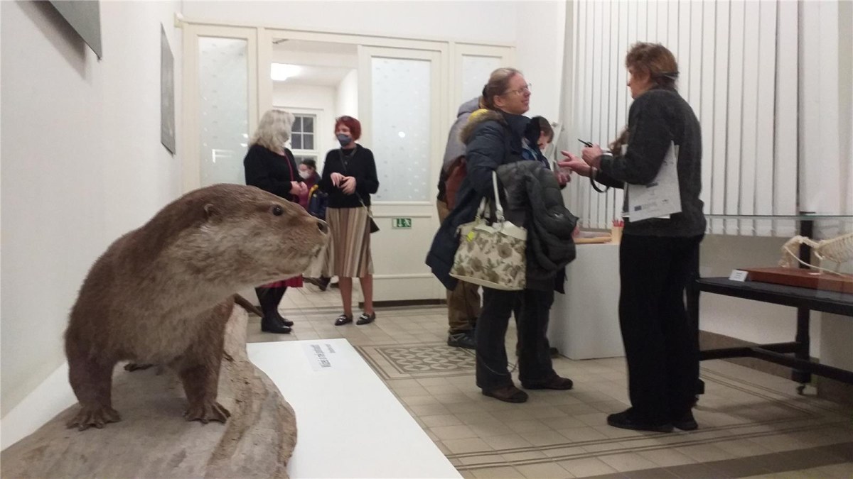 Vernissage der Ausstellung Ich bin ein Otter...