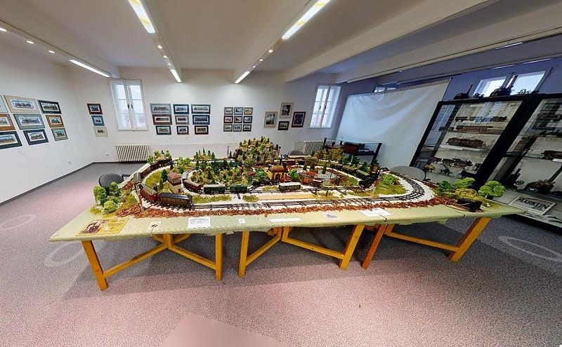 Virtual tour of the exhibition 150 years of railways