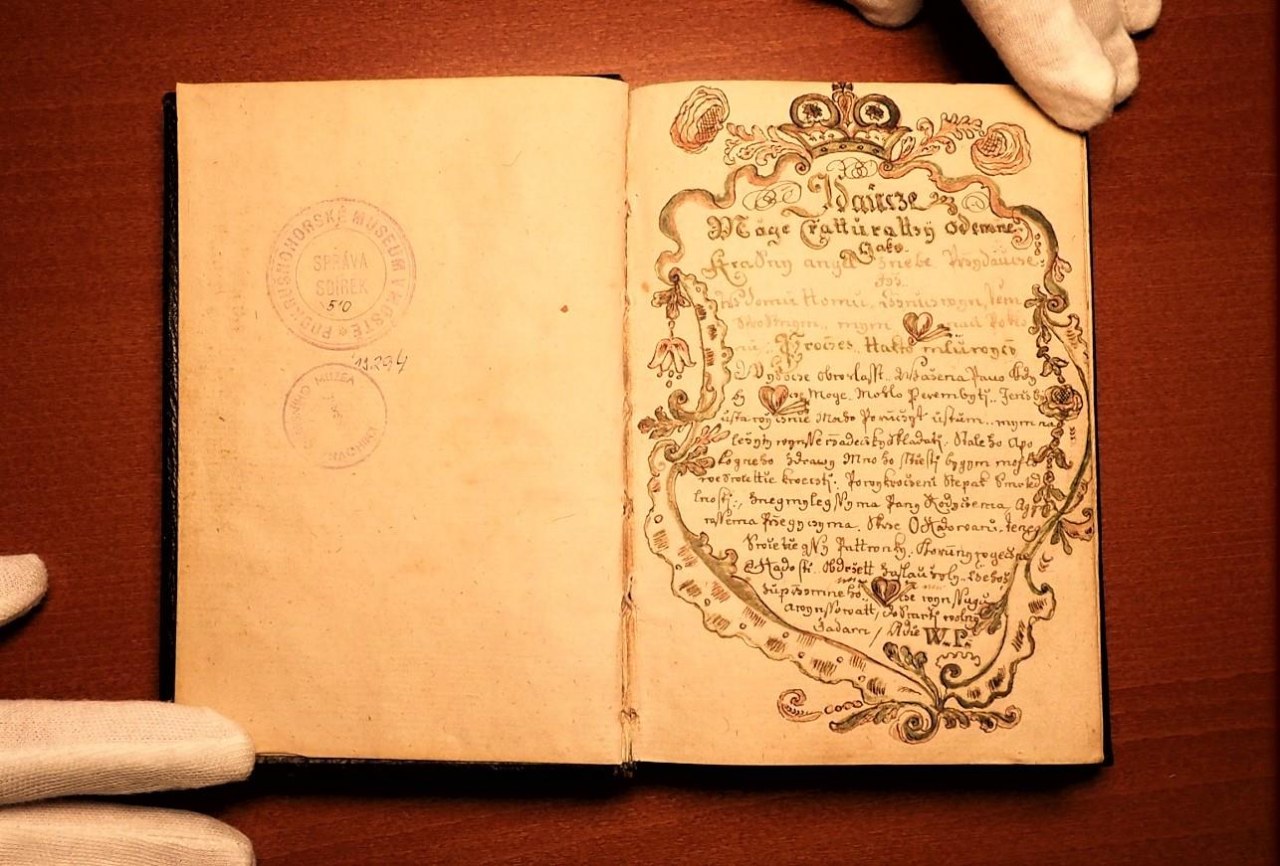 Rare Manuscript of the Czech Prayer Book