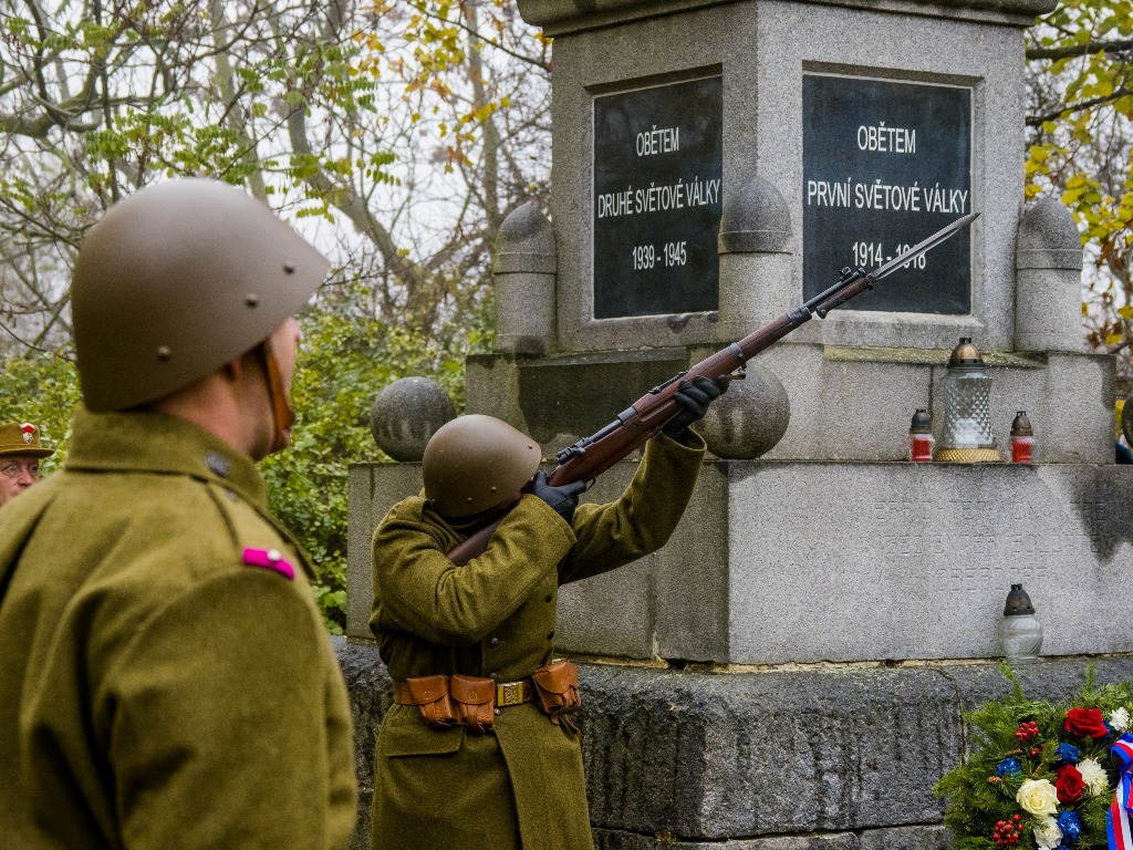 Pietní akt - Bitva o Most 1918