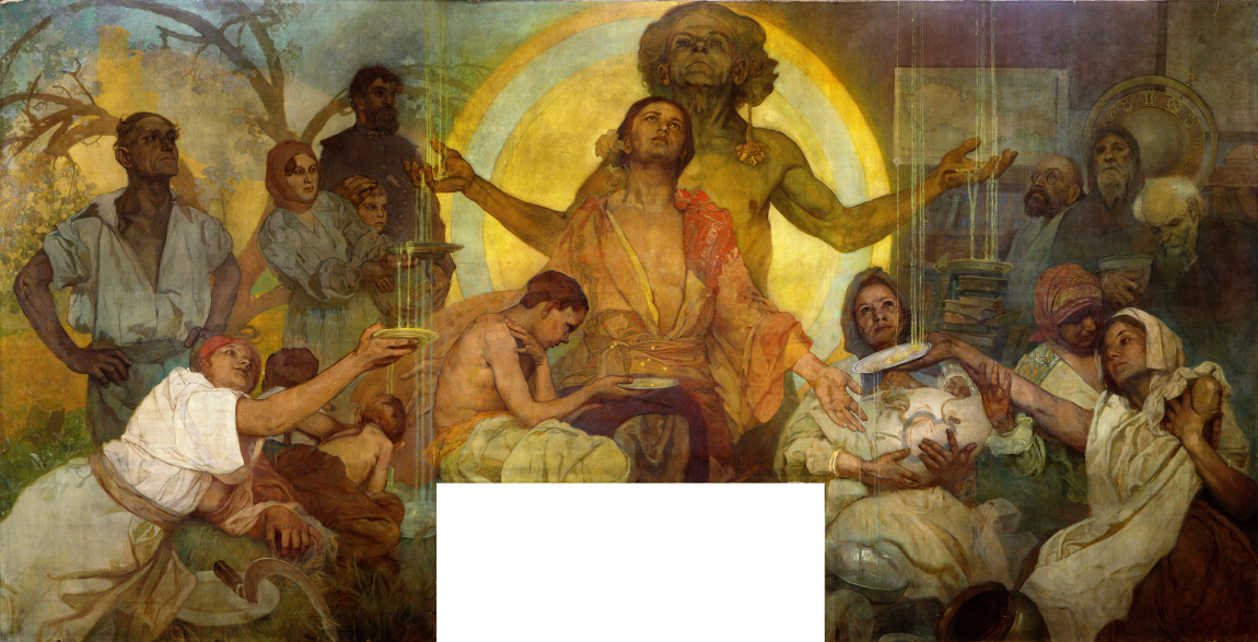 Alfons Mucha - Alegorie Bohatství
